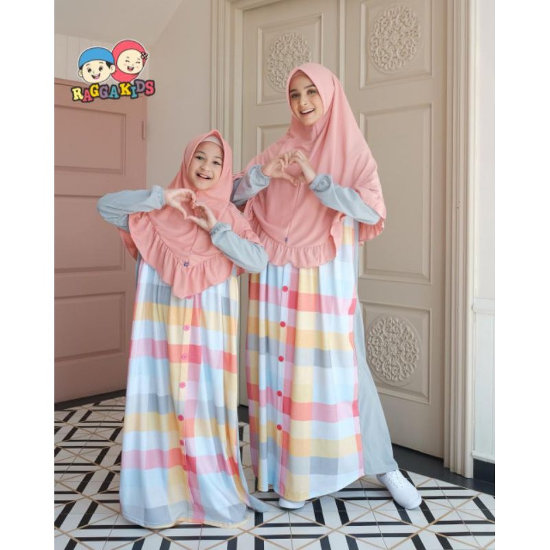 GAMIS ANAK PEREMPUAN REMAJA TANGGUNG PEREMPUAN  COUPLE TERBARU CASUAL SYAR'I BRANDED PREMIUM RAGGAKIDS RG 42