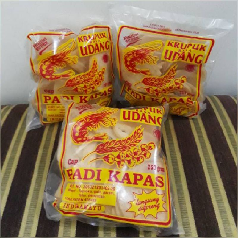 

KRUPUK UDANG CAP PADI KAPAS KHAS CIREBON