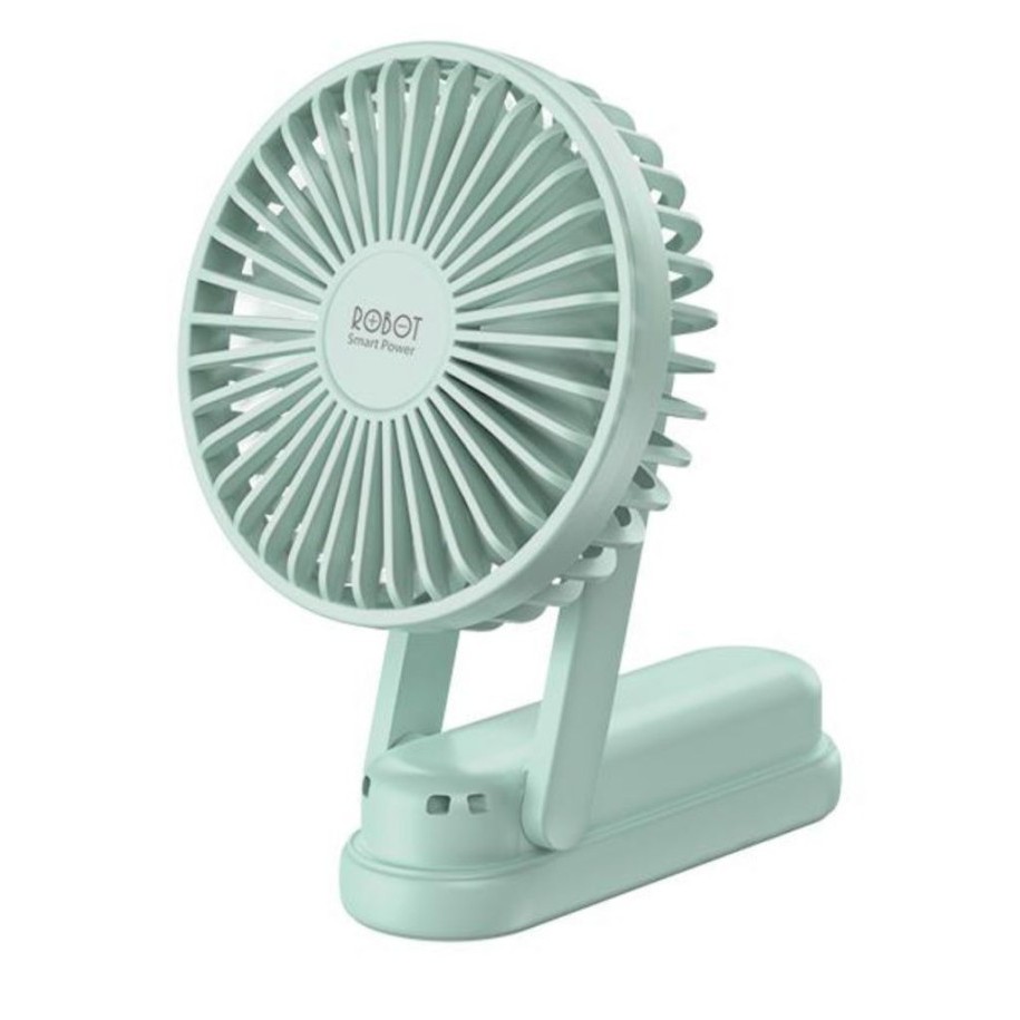 NA - KIPAS ANGIN PORTBALE ORIGINAL ROBOT Foldable USB Mini Fan bf11