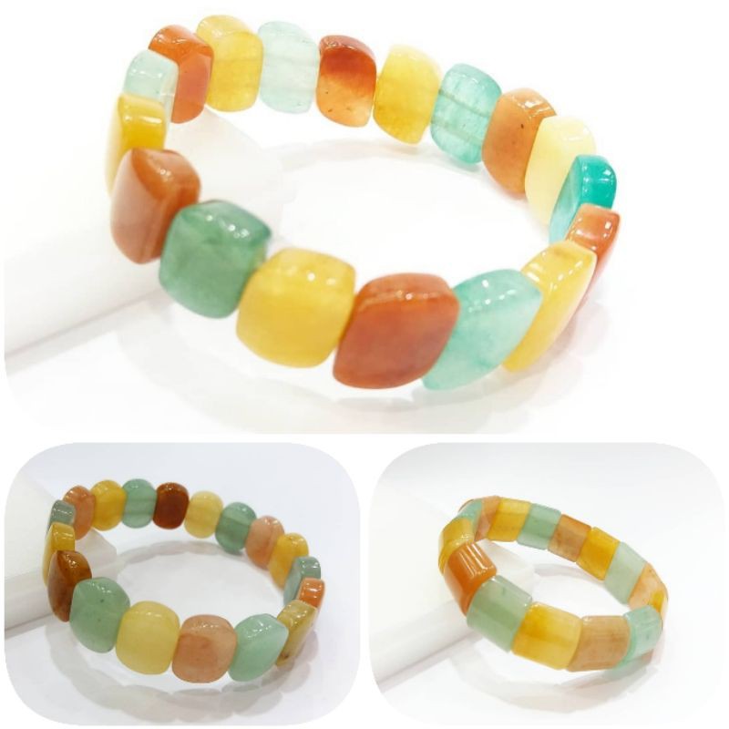 Gelang Batu alam Akik Manau Asli Fashion wanita