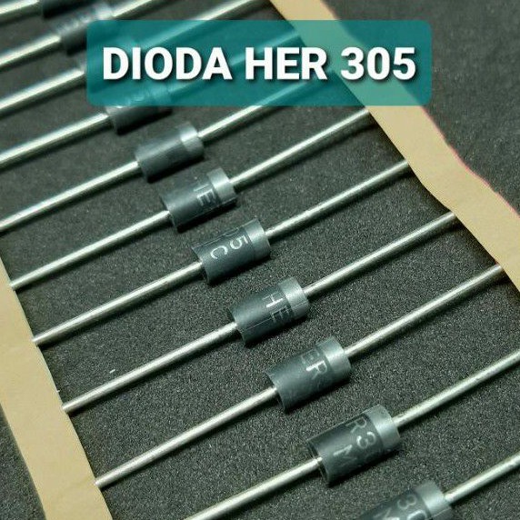 DIODA ULTRA FAST HER305 DIODA 3A HER 305 MIC
