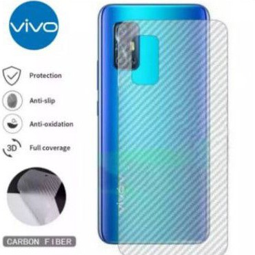 SKIN KARBON BELAKANG OPPO RENO 4F