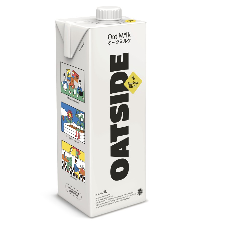 Oatside Oat Milk Barista 1L