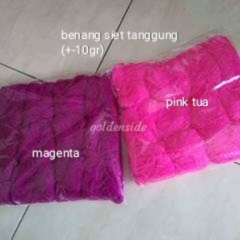 Benang siet benang wol benang rajut benang pompom tanggung (10gr) seri 2