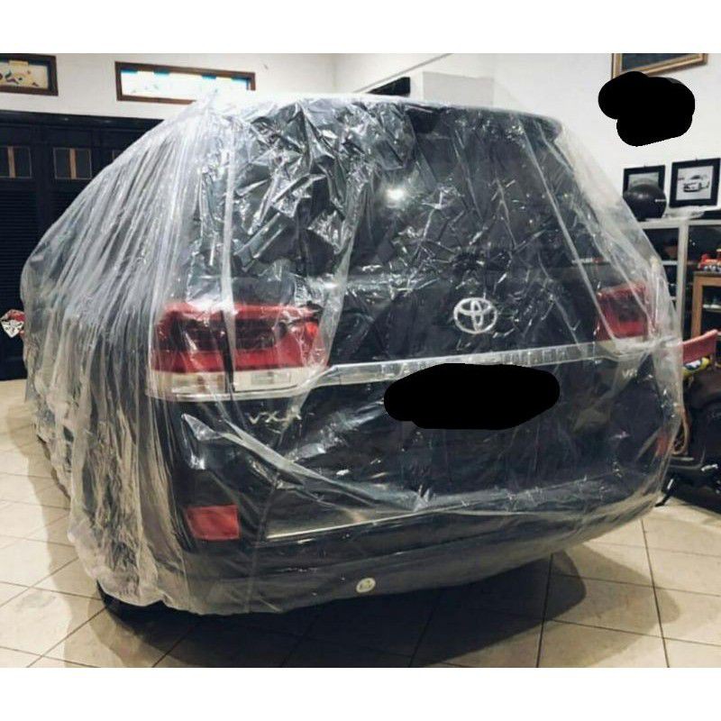 sarung / cover mobil bening transparan plastik tebal