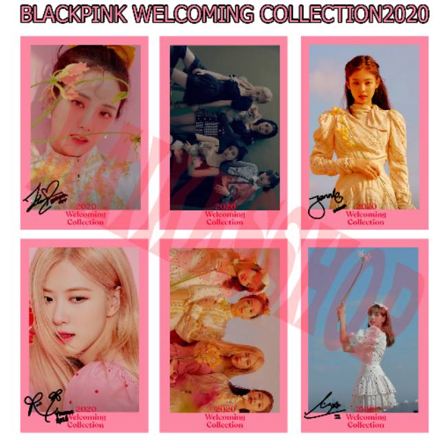 Blackpink Welcoming Collection 2020 Polaroid Kpop