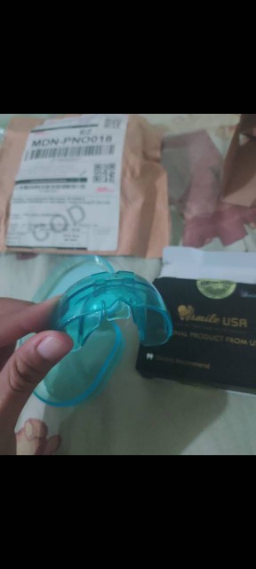 Ismileusa Perapih Gigi Transparan / Biru