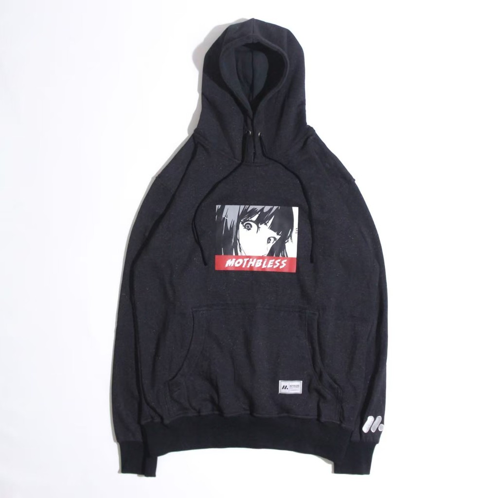 Jaket Hoodie MOTHBLESS ANIME – Edition Trendy Casual  Unisex Good Brand Quality Stylish
