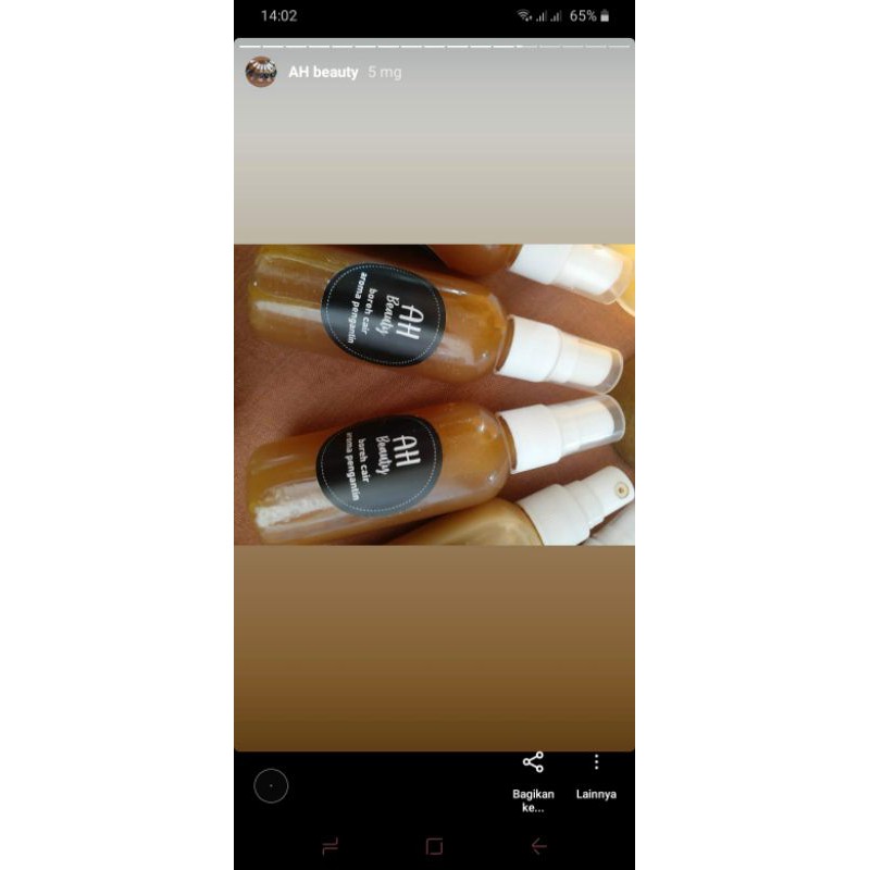 BOREH CAIR AROMA PENGANTIN