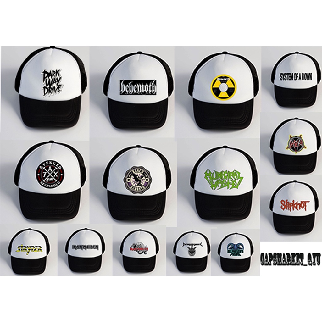 TOPI BAND/TOPI METAL/TOPI CUSTOM/TOPI JARING/TOPI CUSTOM/ TOPI TRUCKER/TRUCKER METAL / TRUCKER KEREN/TRUCKERBAND