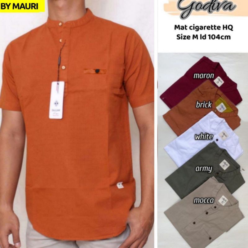 KURTA PRIA DEWASA/KOKO PRIA/GODIVA KOKO/GODIVA KURTA SIZE M/KOKO KATUN/ATASAN MUSLIM PRIA