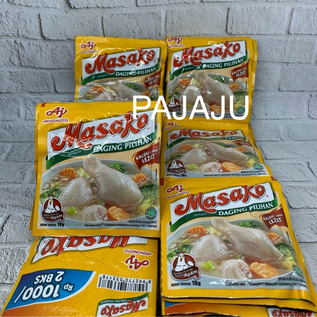 

Masako Ayam Sapi renceng ISI 12 sachet @ 11g PROMO Murah