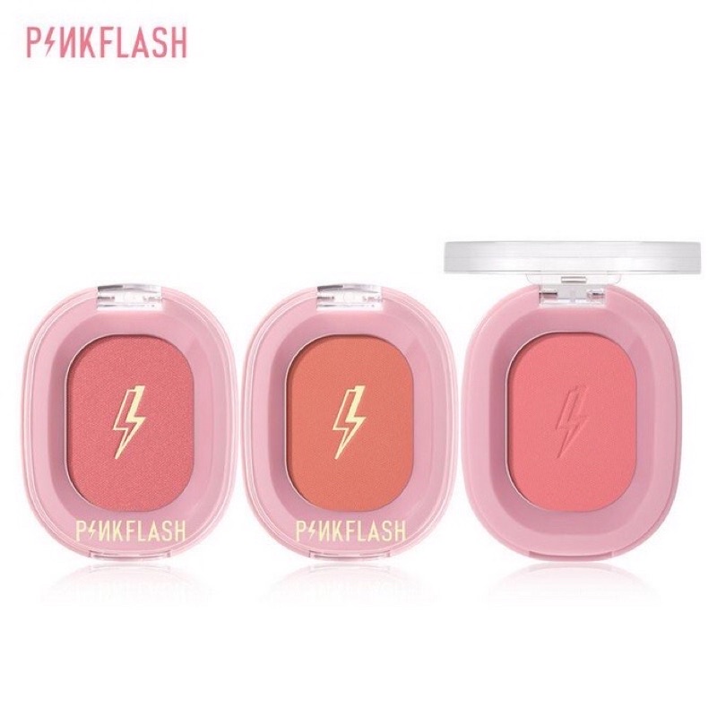 &lt;ck.x&gt; pink flash blush on single pink flash blush on padat single - PINKFLASH Soft Pigment Blush On / OhMyHoney Blush Soft Powder Naturally Pigmened