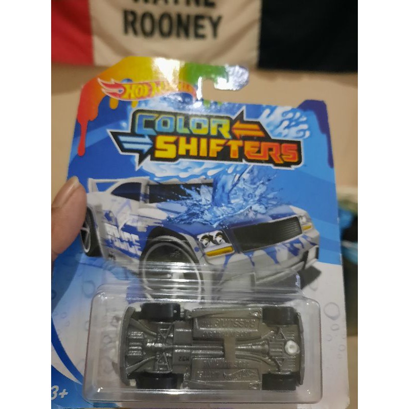 Hot wheels BASSLINE Error (terbalik) Color Shifter