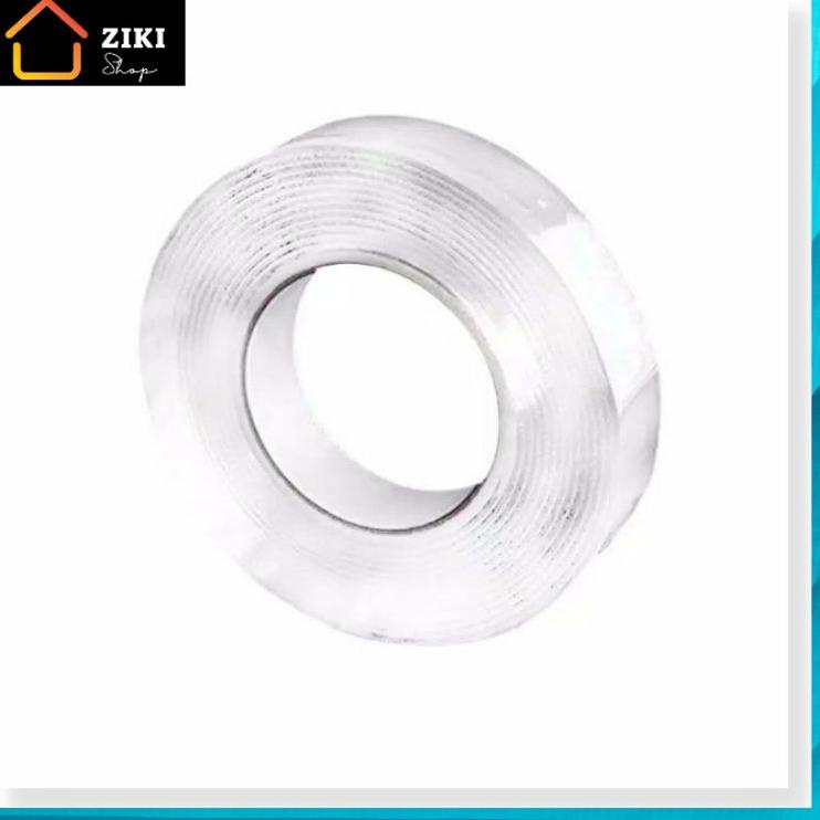 

(lrbc -492) ZIKI SHOP Isolasi Bolak Balik Super Kuat 2mm/ Double Tape Nano/ Lem Super Kuat [al -111]