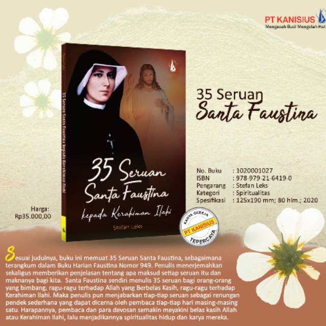 35 Seruan Santa Faustina Shopee Indonesia