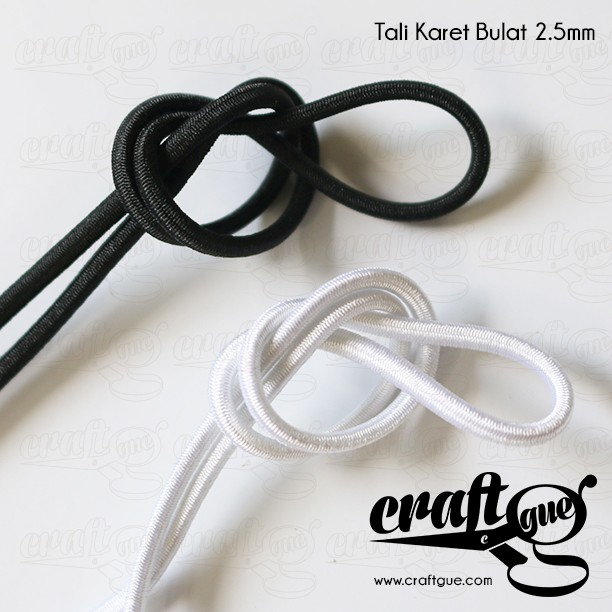 Tali Karet Bulat 2.5mm (Meter-an)