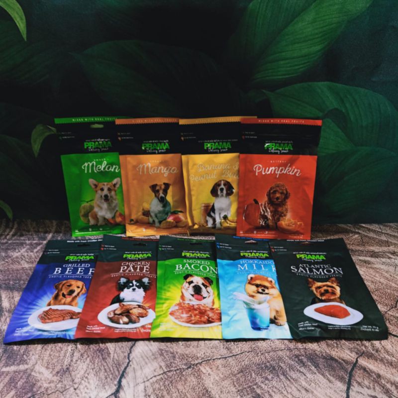 PRAMA SNACK ANJING 70gr / Snack anjing untuk anjing puppy maupun dewasa