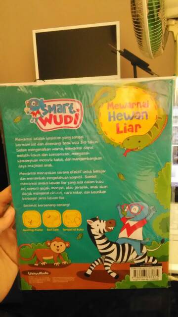 Smart WUDI Mewarnai Pemandangan (BONUS POSTER)/ SMART WUDI HEWAN LIAR