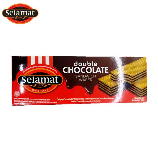 

SELAMAT WAFFER DOUBLE CHOCOLATE 198GR