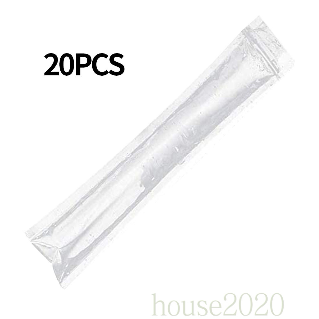 [house2020]20pcs PE Ice Pop Pounch Diy Disposable Ice Cream Mold Bag Sealed Freezer Tube Stick Pocket