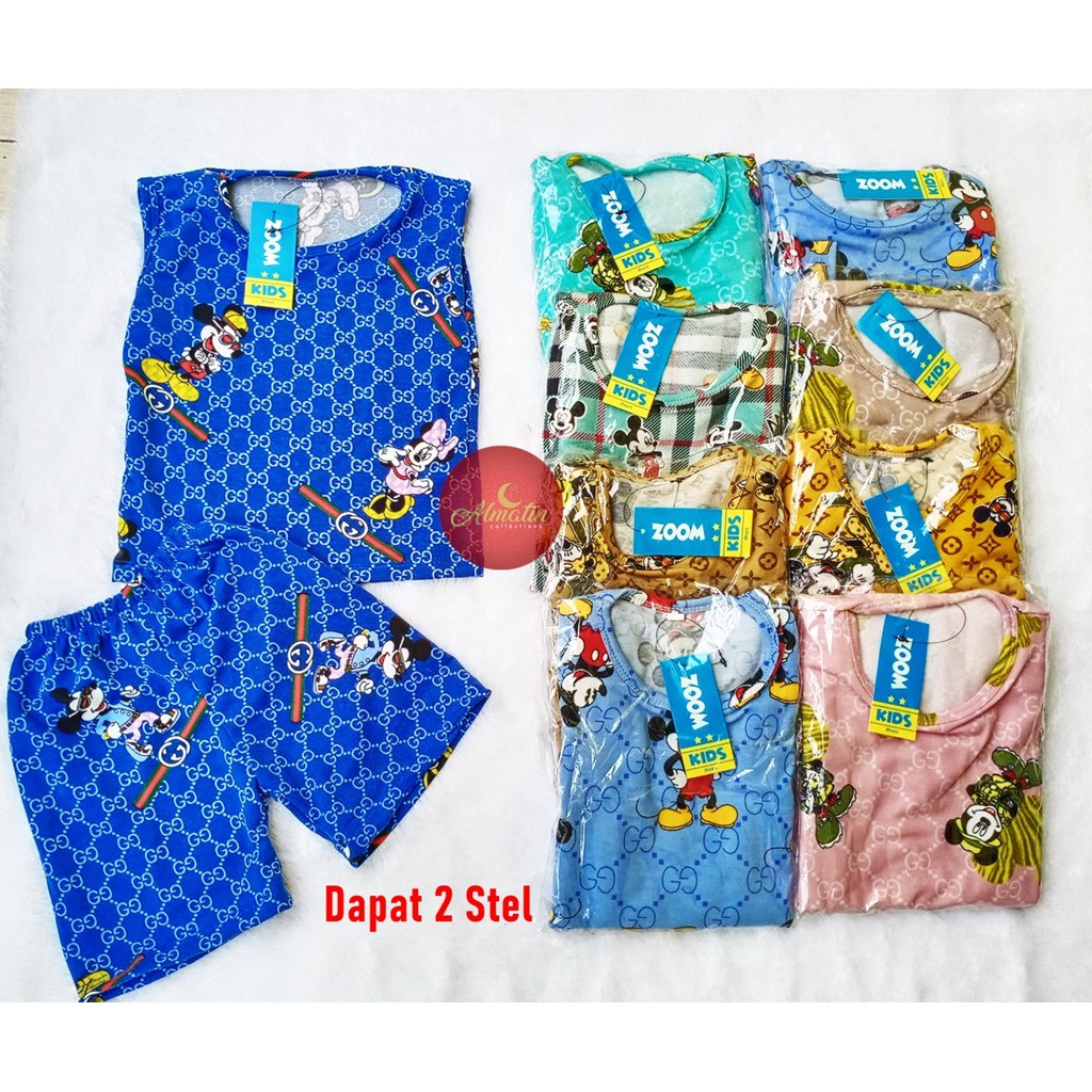 COD Setelan Baju Bayi Oblong Baju Bayi Singlet