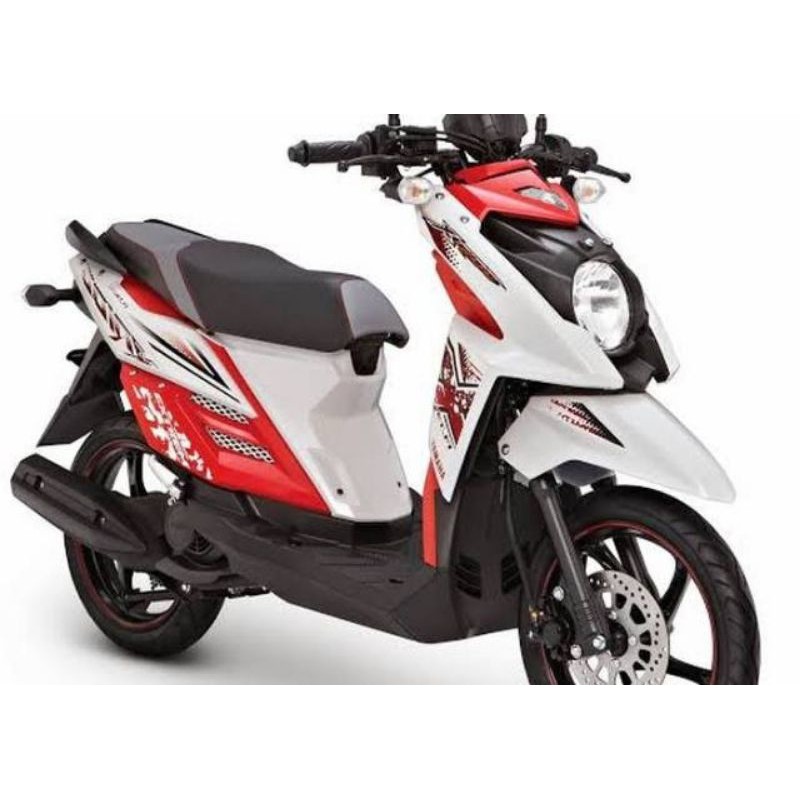 Striping sticker standar motor yamaha x ride tahun 2014