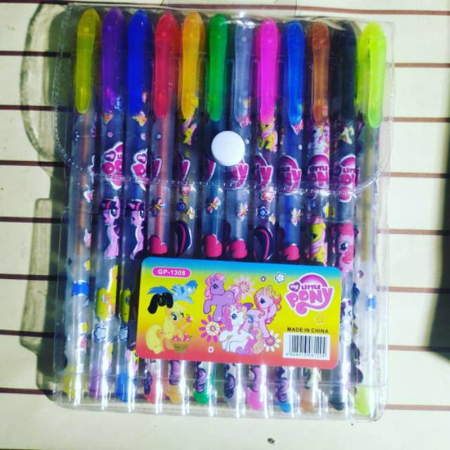

Pulpen Gel Little Pony (12 Pcs)