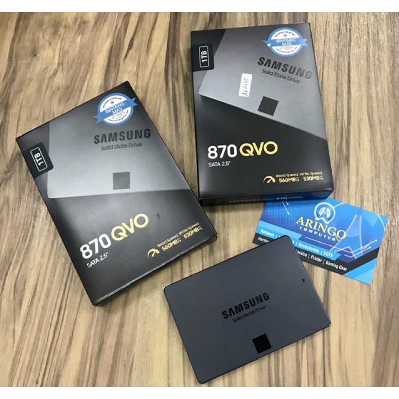 Harddisk Samsung SSD QVO 870 2.5in 1TB