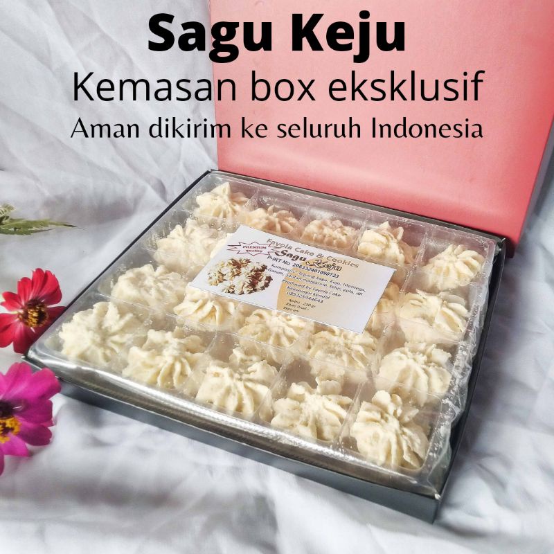 

Sagu Keju kemasan box eksklusif hantaran hari raya lebaran natal