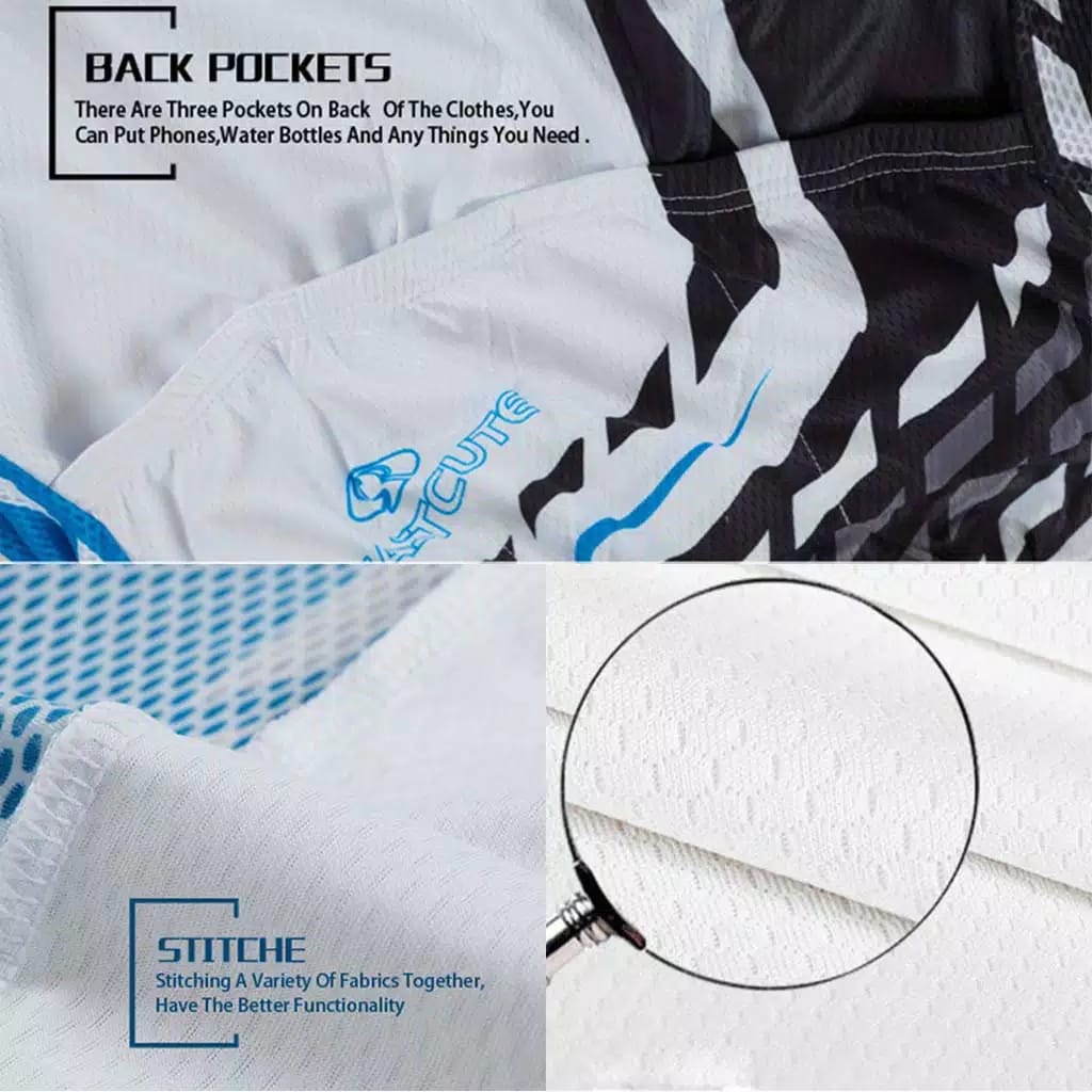 Terbaru Setelan Kaos Jersey Sepeda Dan Celana Sepeda Set Bmc Mtb Roadbike Unisex