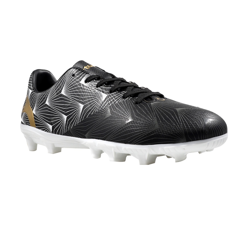 SEPATU BOLA ORTUSEIGHT NEUTRON FG - BLACK WHITE GOLD (100% ORIGINAL)