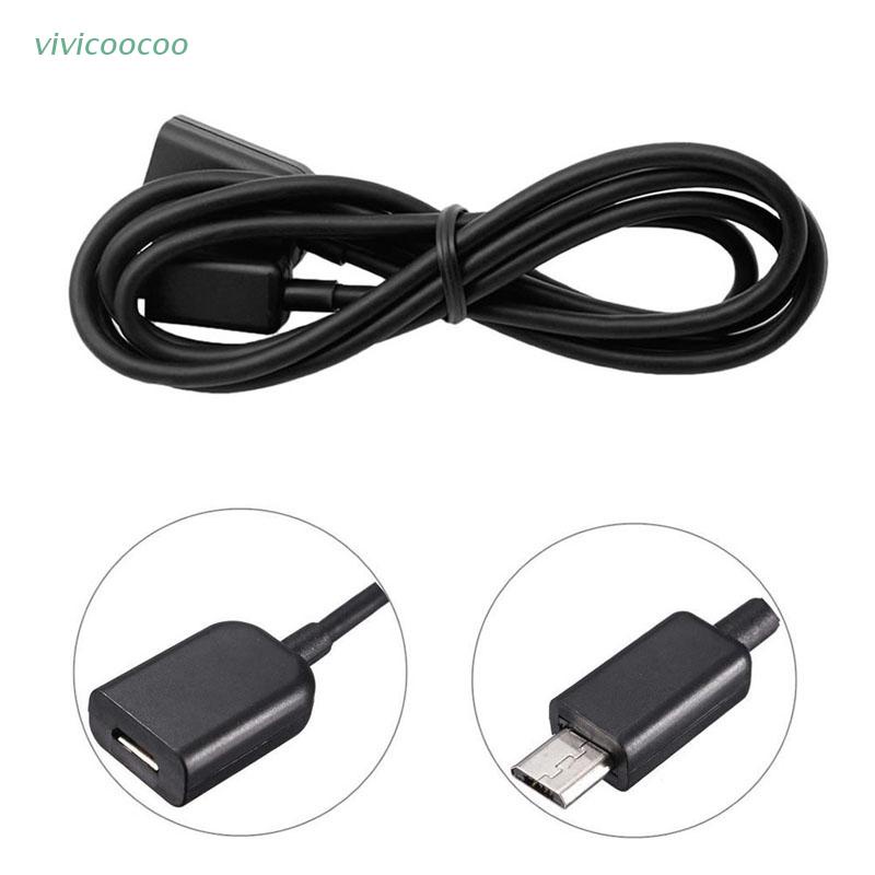 VIVI   1M Micro USB Male To Female Extension Data OTG Charger Cable Lead For Samsung