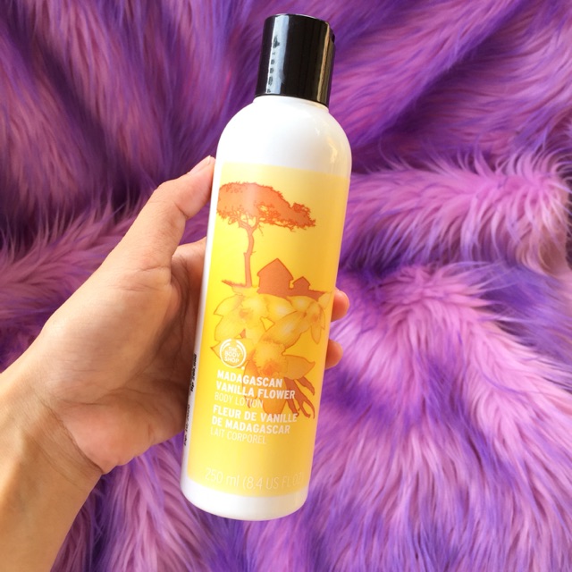 MADAGASCAN VANILLA FLOWER BODY LOTION 250ML THE BODY SHOP