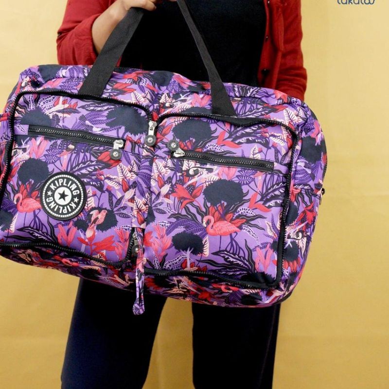 Tas Travel Jinjing Pria Berkualitas Kipling / Tas Jinjing Besar / Tas Pakaian Tas Travel