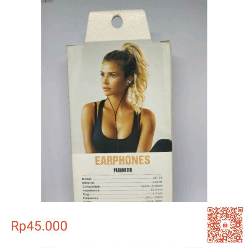 earphone JBL power sound antri keringat kabel kuat dan elegan