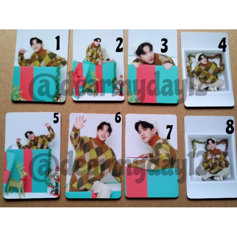 Photocard Dowoon MD Day6 winter Edition