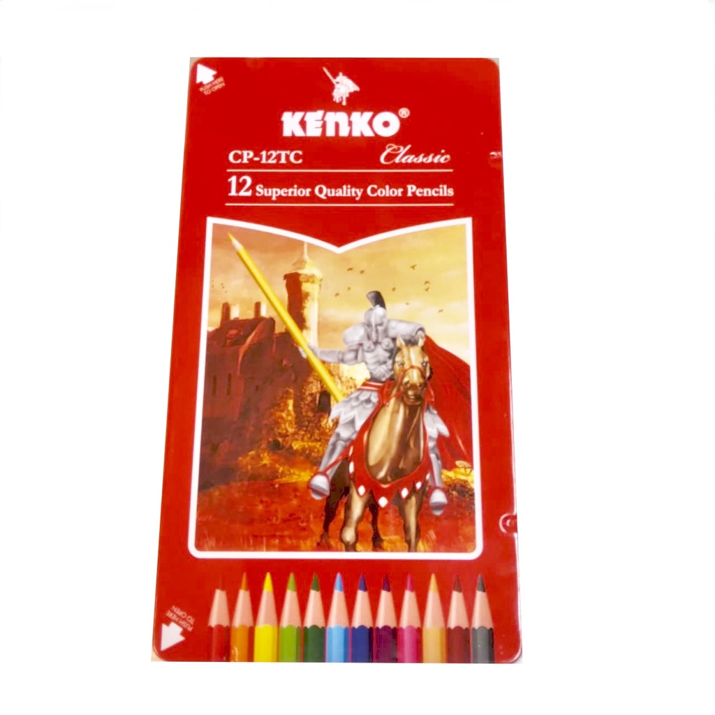 

Pensil Warna Kenko 12 Kaleng