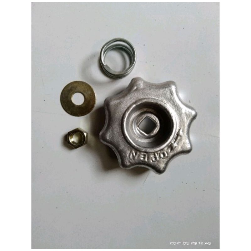 Handel Kran Oksigen Komplit  ( mur, ring dan per  ) keran oksigen kran oksigen