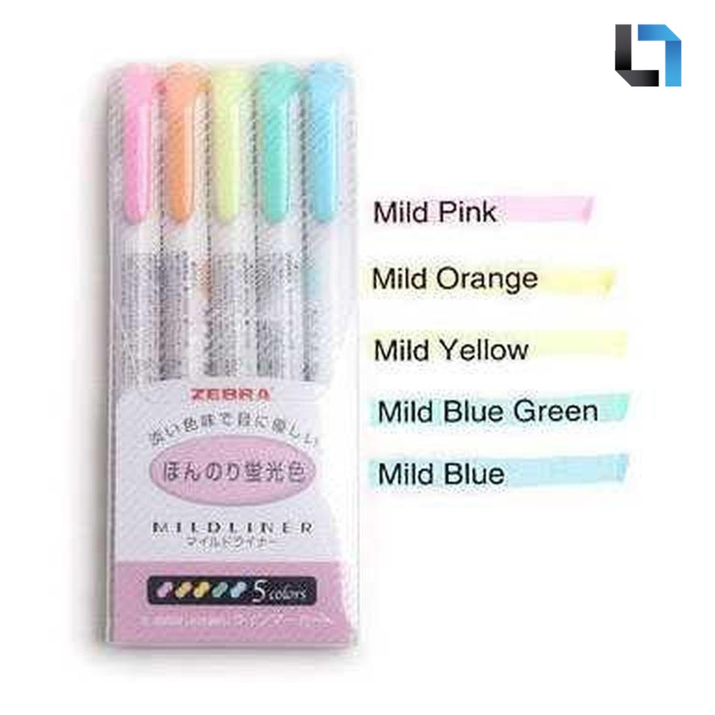 

Lily Shop - Japanese Pena Stabilo Marker Liner Doube Tips 5PCS
