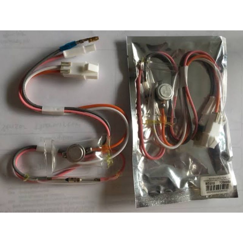 DEFROS BIMETAL KULKAS TOSHIBA DOBEL  WT-010