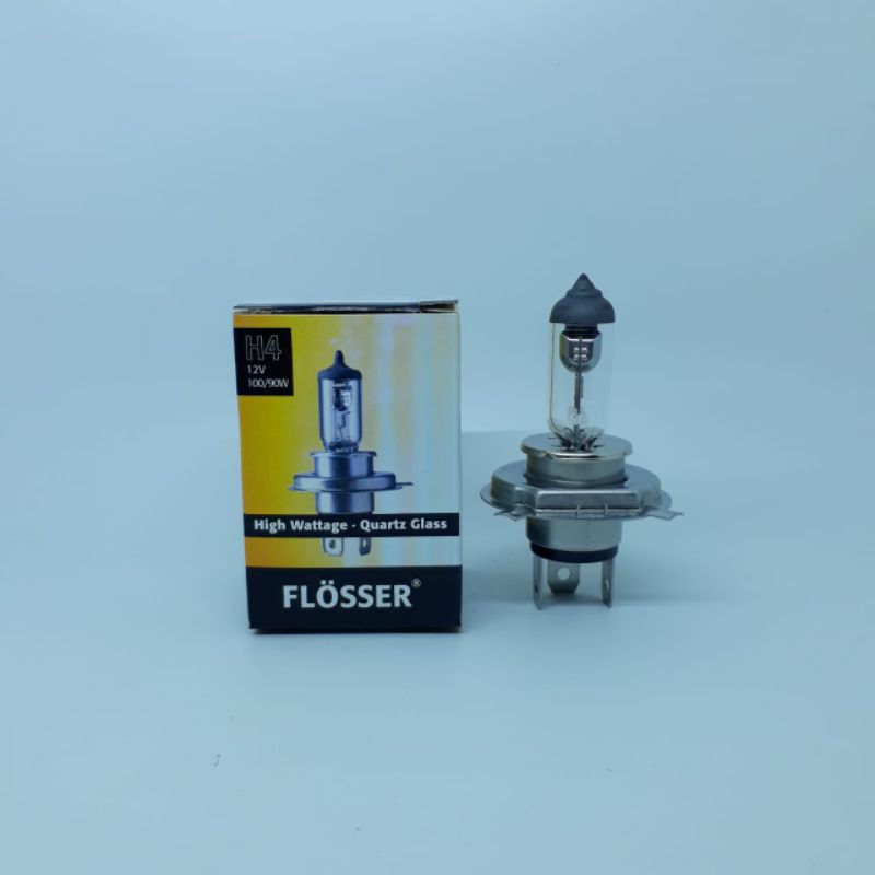 Bulb Bohlam Lampu Flosser Halogen H4/12V 100/90W