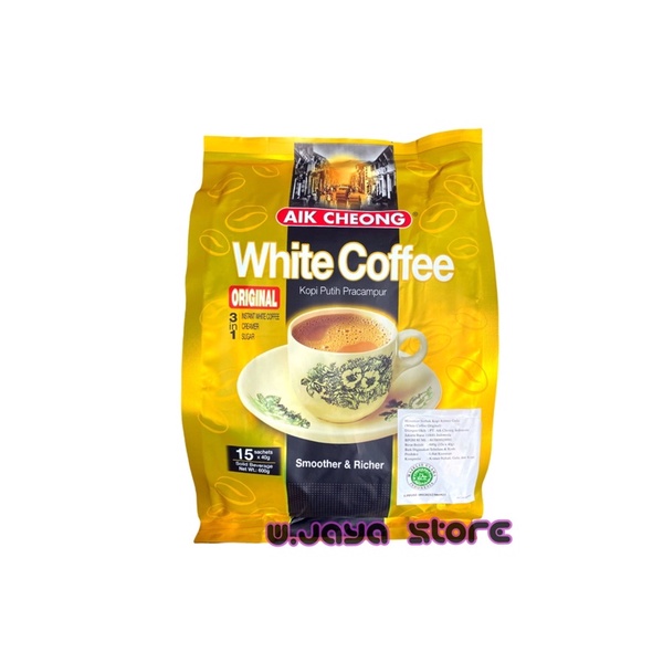 Aik Cheong White Coffee Original 3in1 (15sx40g)