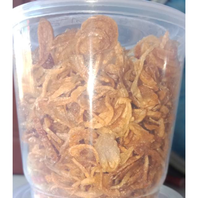 

Brambang goreng kriuk asli tanpa campuran