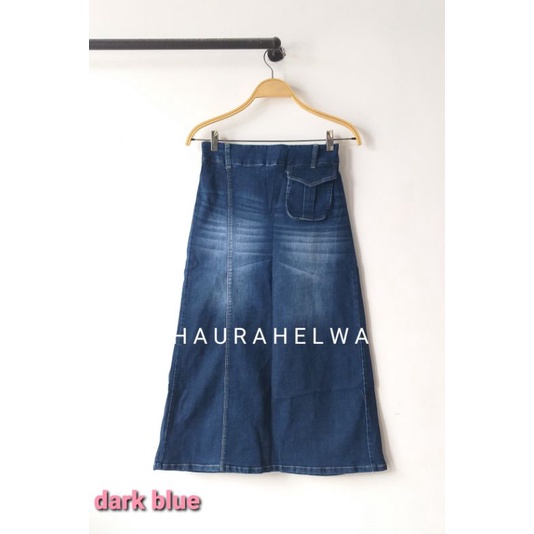 ROK JEANS VJ ORIGINAL  7454 #Saku depan