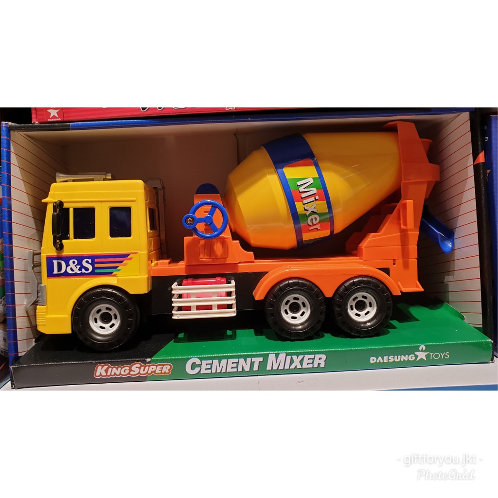 Daesung Toys Mainan Mobil King Super Cement Mixer Original