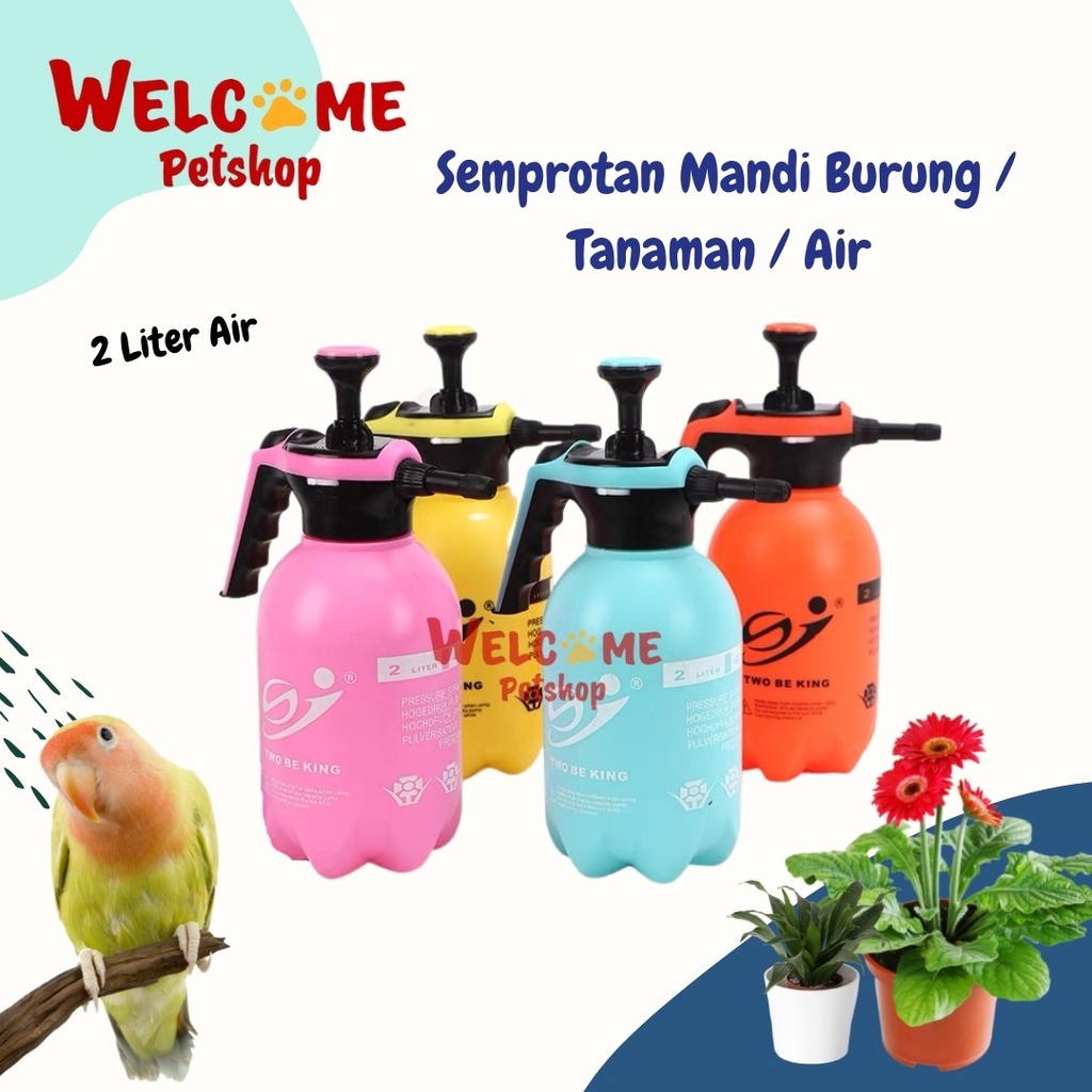 Semprotan Mandi Burung / Tanaman / Semprotan Air 2L Spray