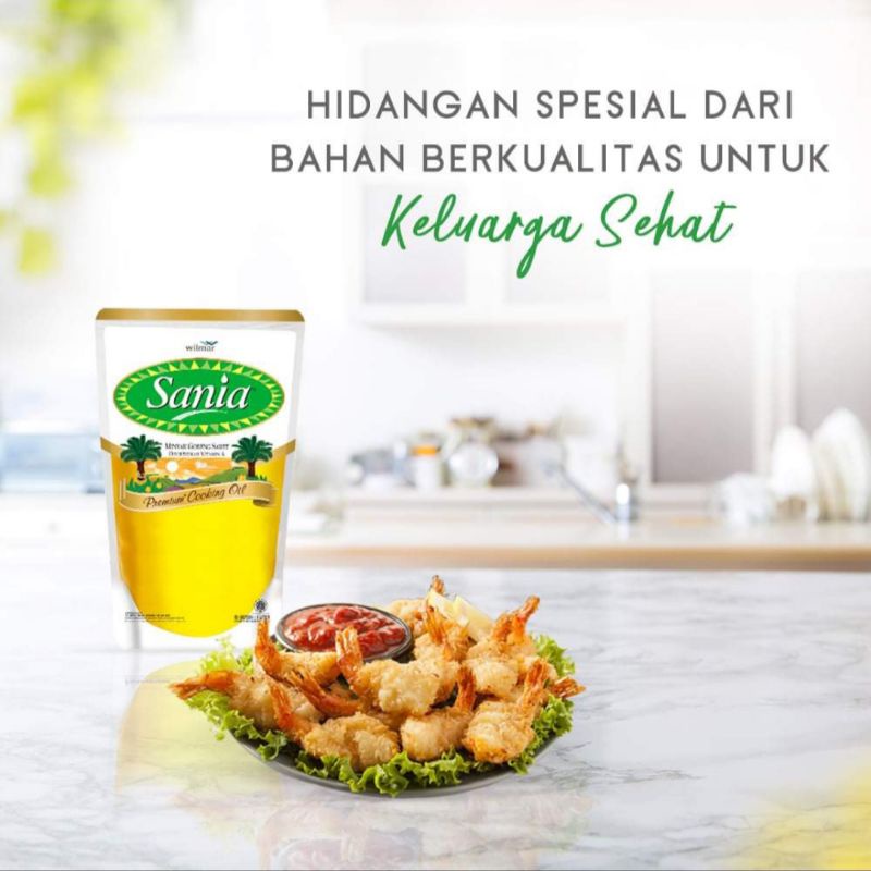 

Minyak Goreng Sania 1 Liter|Minyak Goreng Sania Refill 2 lt
