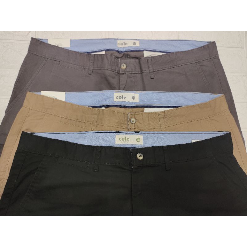 Cole Slim-Fit Chinos in Twill Pants