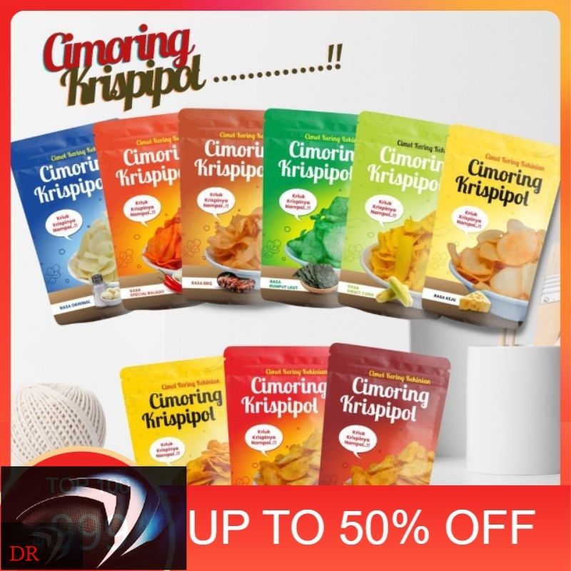 

Cimoring Krispipol/free kardus/grosir/55gr